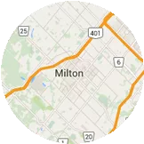 Map Milton