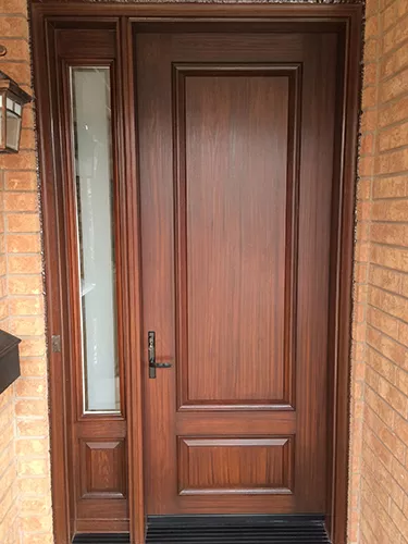 Fiberglass Doors installation